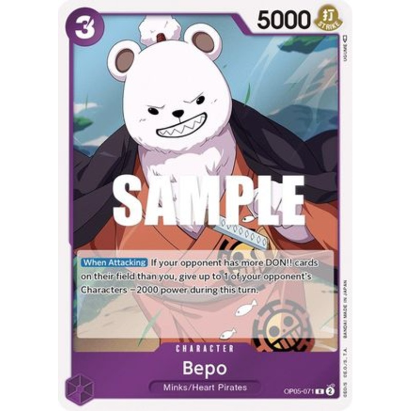 Bepo (OP05-071) Foil