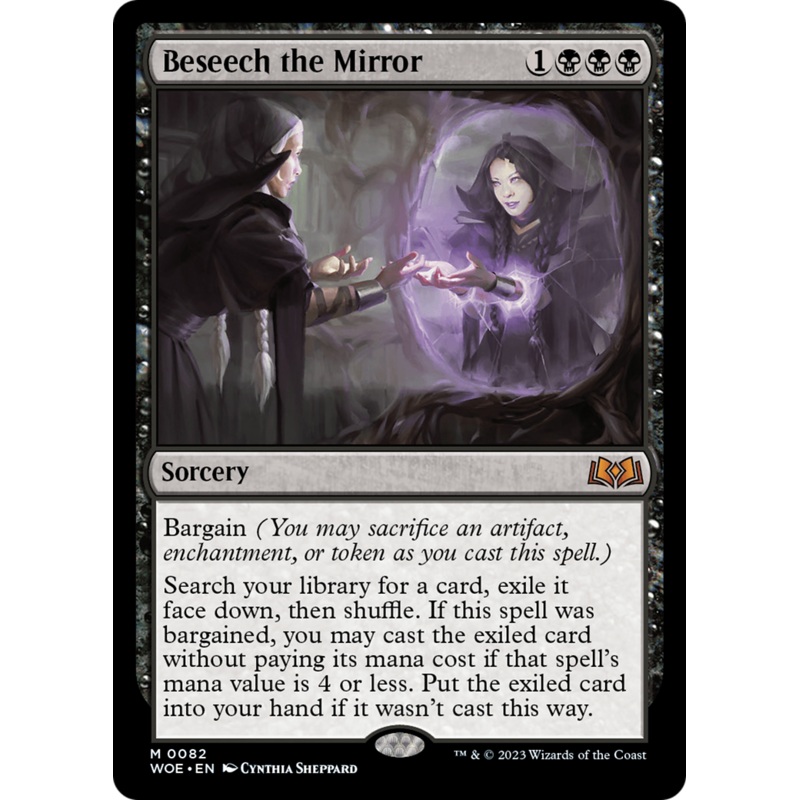 Beseech the Mirror [Wilds of Eldraine] Foil