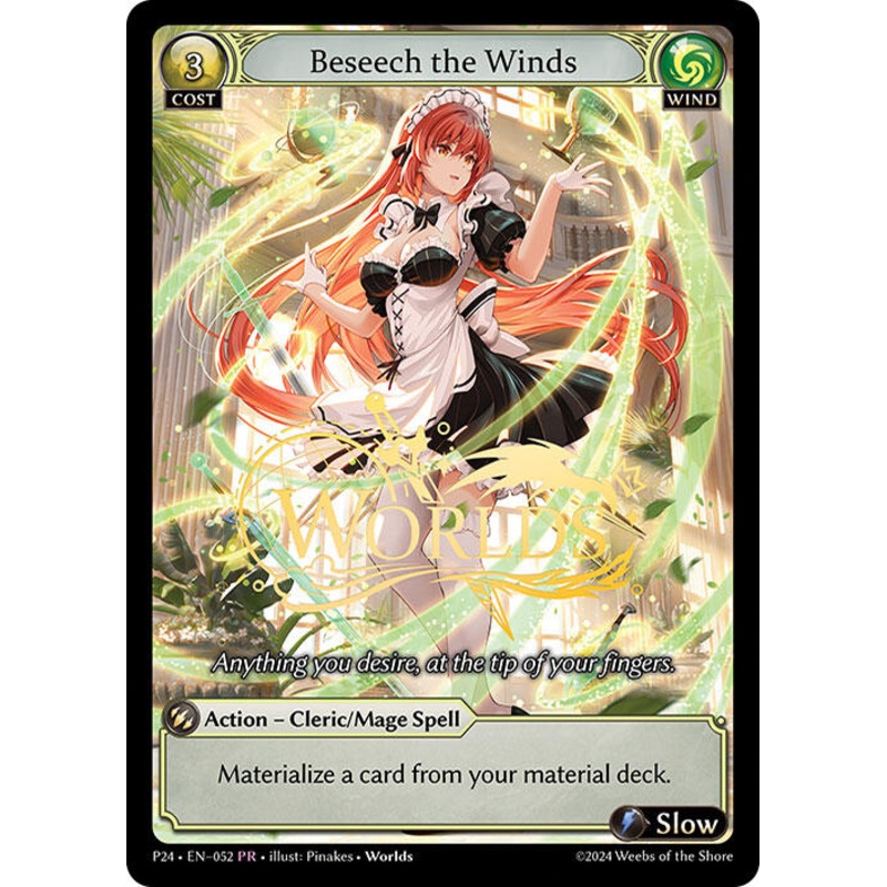 Beseech the Winds (052) [Promotional Cards]