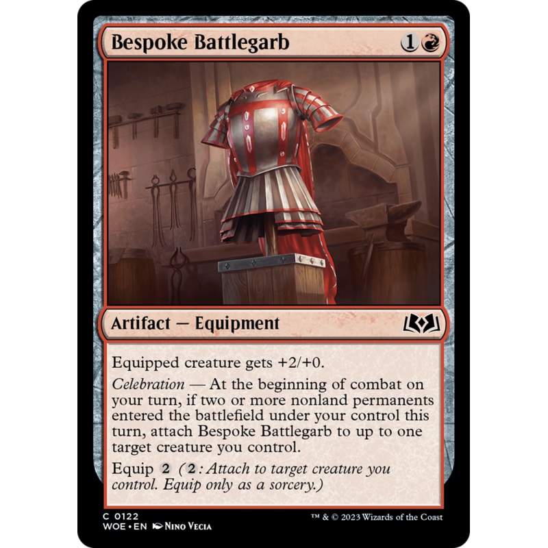 Bespoke Battlegarb [Wilds of Eldraine] Foil
