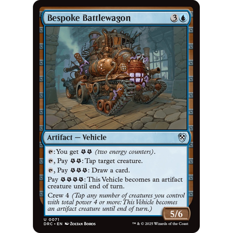 Bespoke Battlewagon (071) – Commander: Aetherdrift