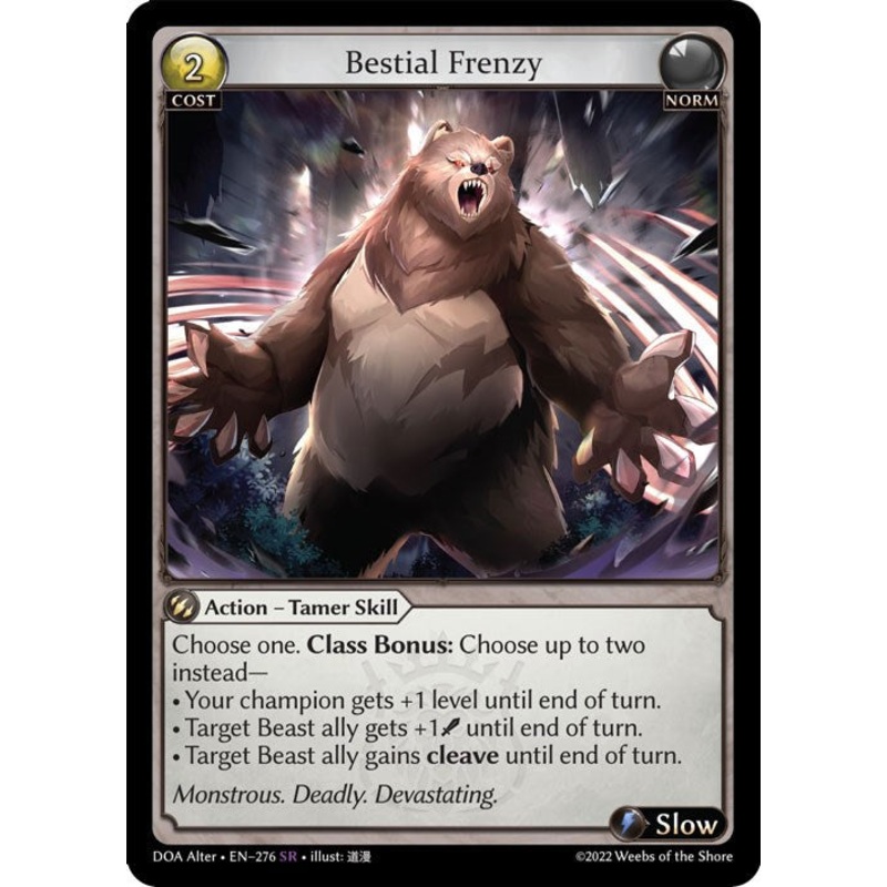 Bestial Frenzy (276) [Dawn of Ashes: Alter Edition]