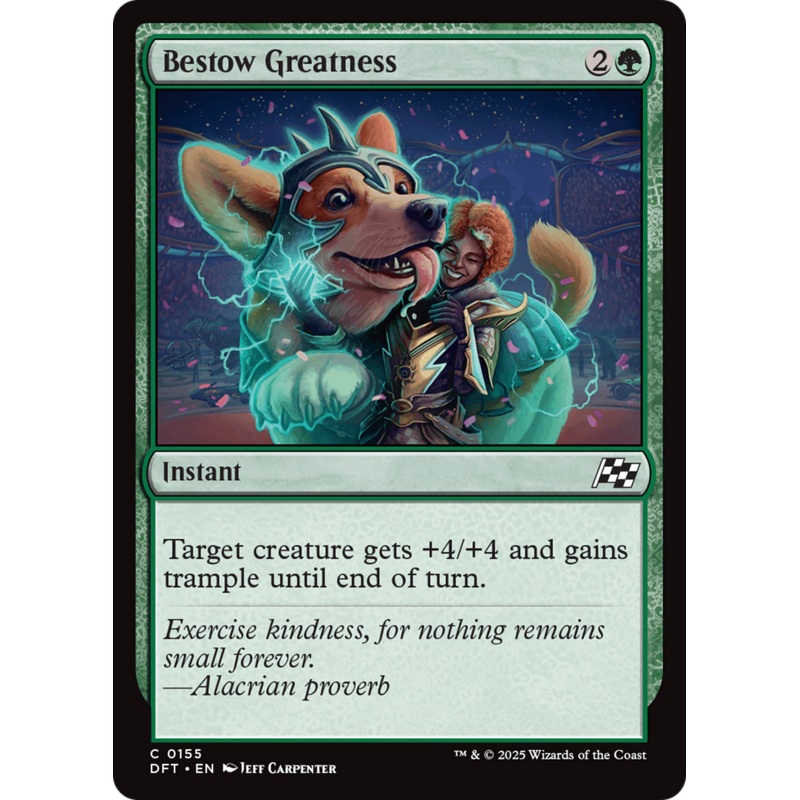 Bestow Greatness (155) – Aetherdrift