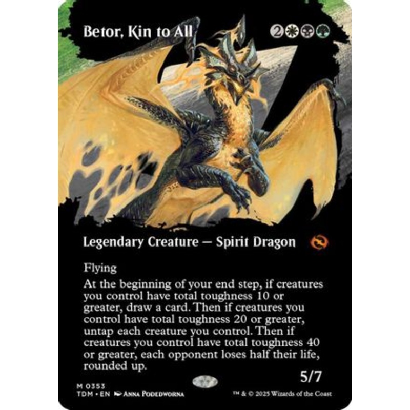 Betor, Kin to All (Borderless) (353) – Tarkir: Dragonstorm