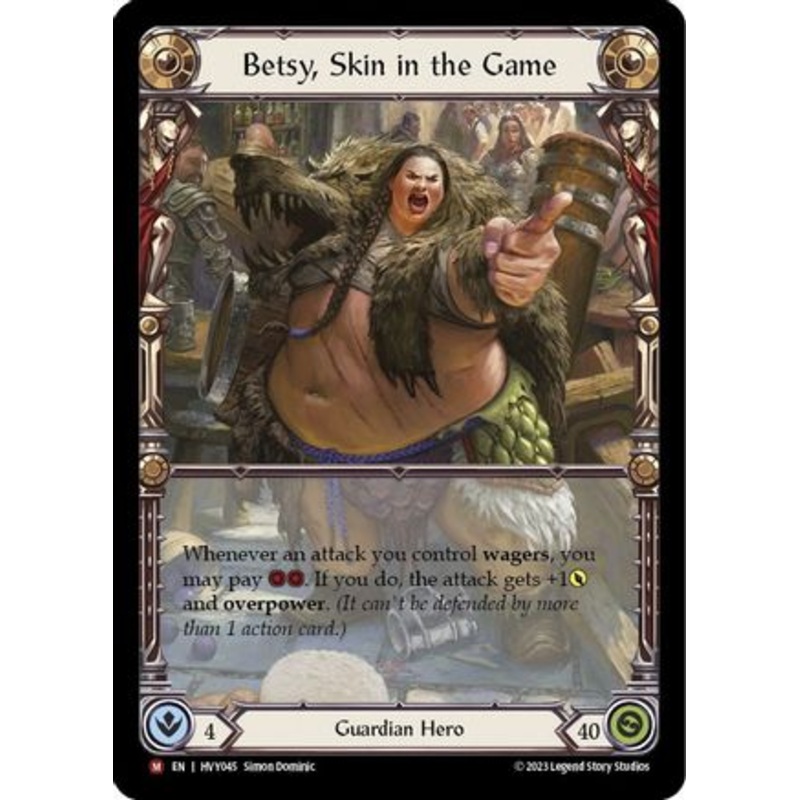 Betsy, Skin in the Game (HVY045) – Heavy Hitters