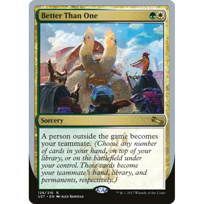 Better Than One [Unstable] Foil