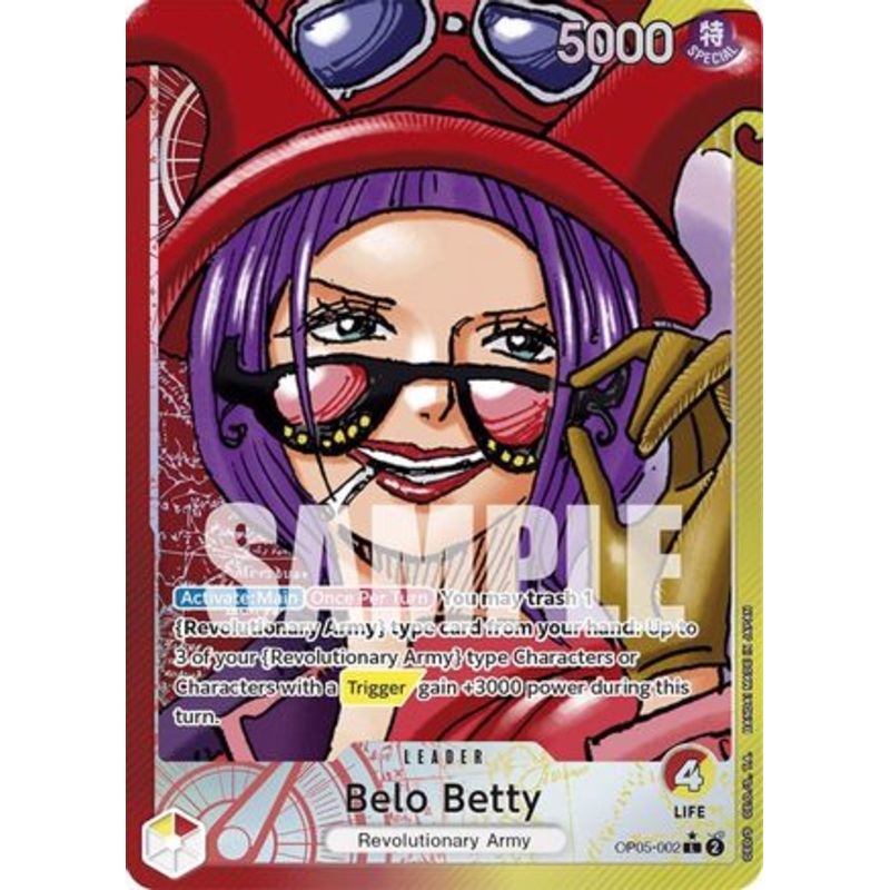 Belo Betty (Alternate Art) (OP05-002) Foil