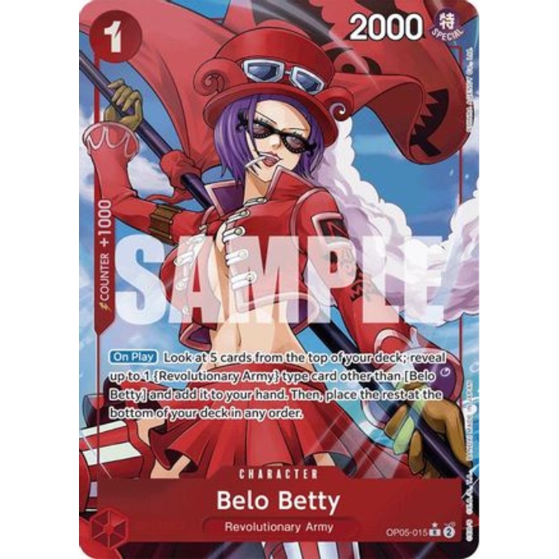 Belo Betty (Alternate Art) (OP05-015) Foil