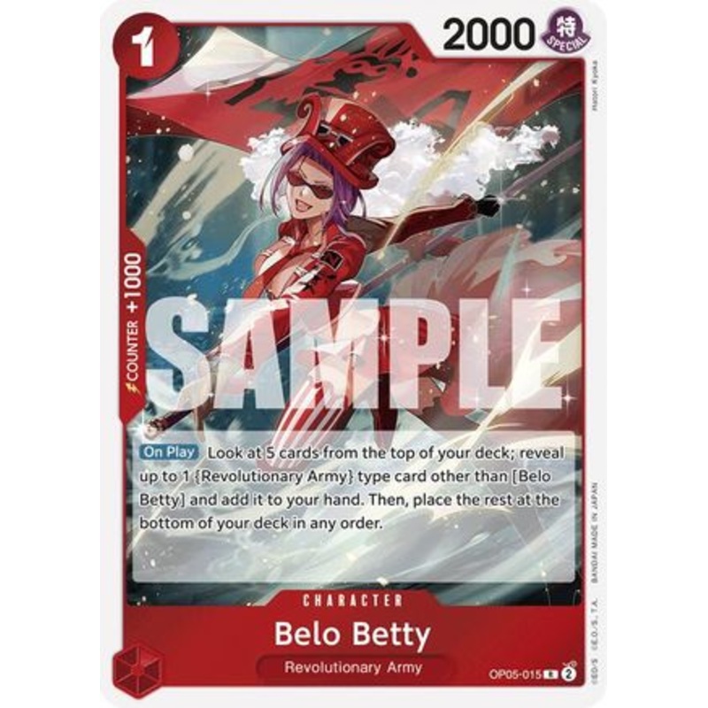 Belo Betty (Reprint) (OP05-015) Foil