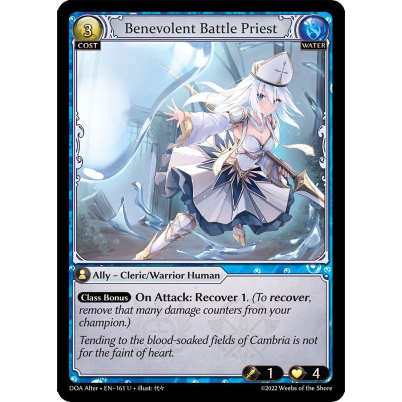 Benevolent Battle Priest (161) [Dawn of Ashes: Alter Edition]