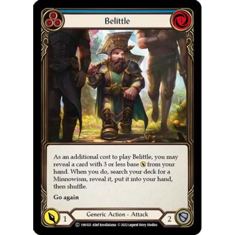 Belittle (Blue) (1HV025) – Blitz Deck: Historic Pack 1 – Viserai