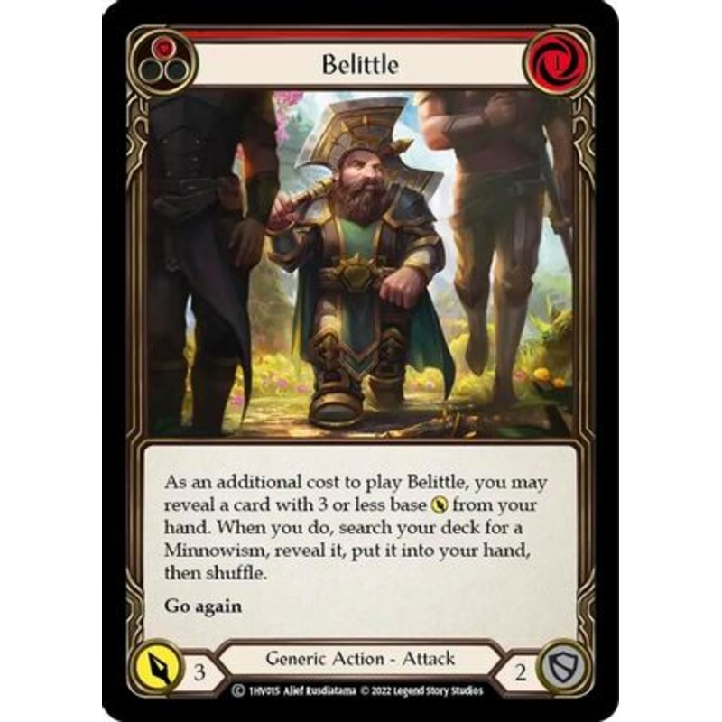 Belittle (Red) (1HV015) – Blitz Deck: Historic Pack 1 – Viserai
