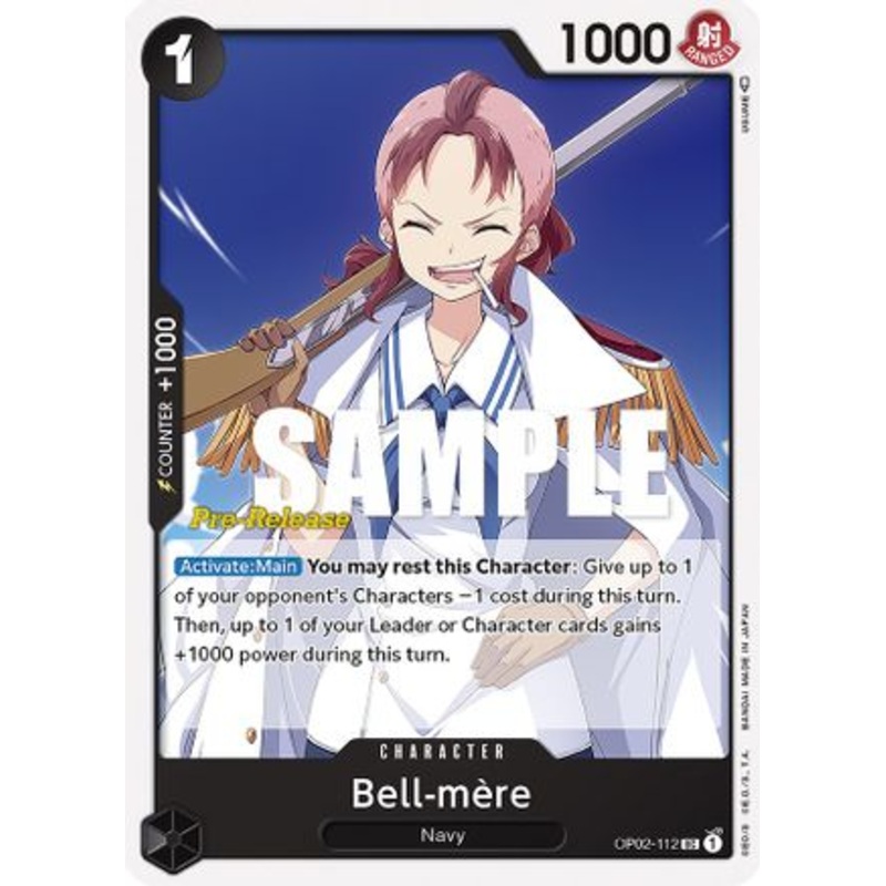 Bell-mere (OP02-112) Pre-Release Cards