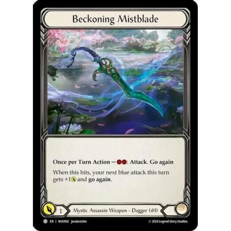 Beckoning Mistblade (NUU002) – Blitz Deck: Part the Mistveil – Nuu