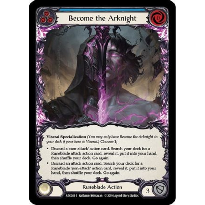 Become the Arknight (ARC083) Unlimited Edition Rainbow Foil – Arcane Rising