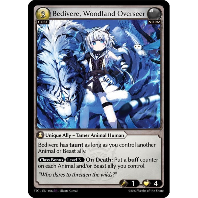 Bedivere, Woodland Overseer (026) [Fractured Crown]