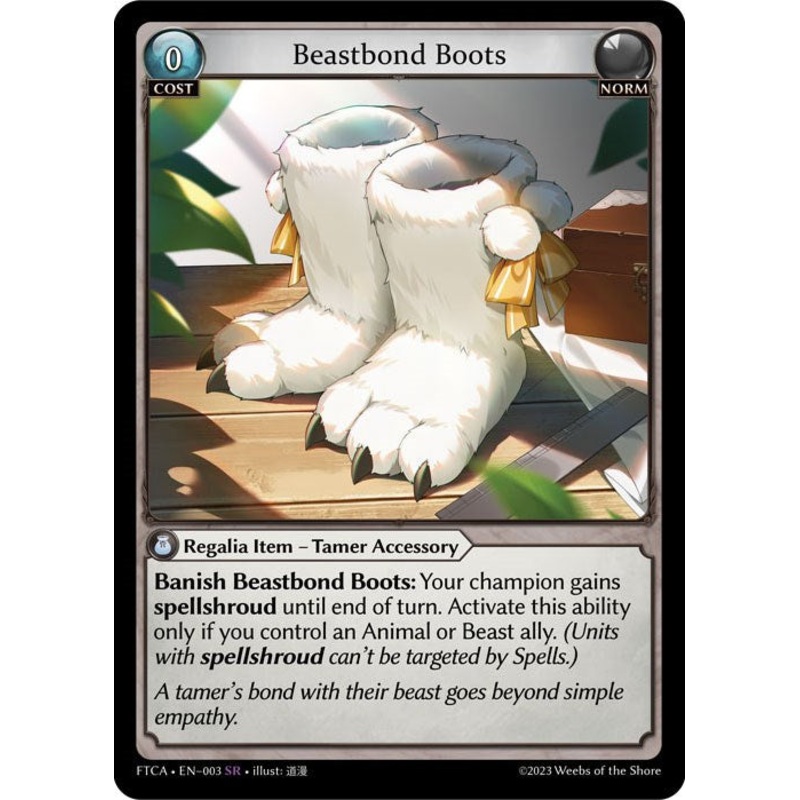 Beastbond Boots (003) [Fractured Crown: Armaments]