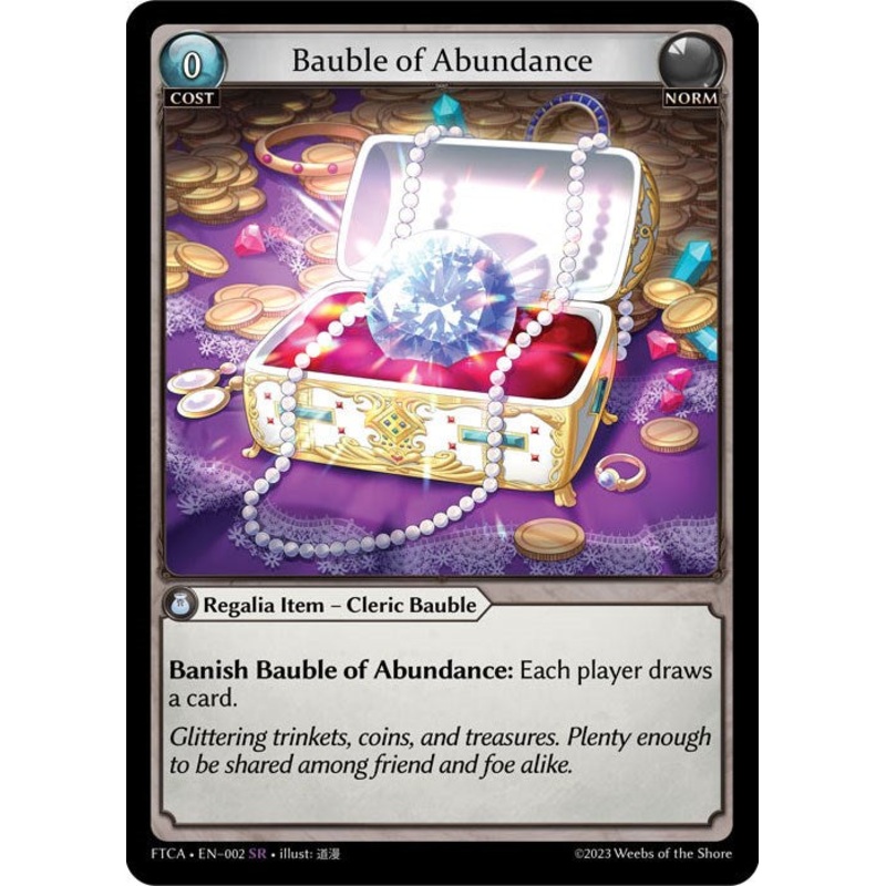 Bauble of Abundance (002) [Fractured Crown: Armaments]