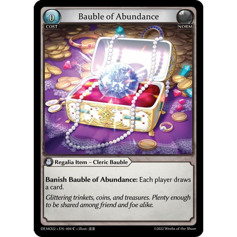 Bauble of Abundance (004) [2022 Demo Deck]
