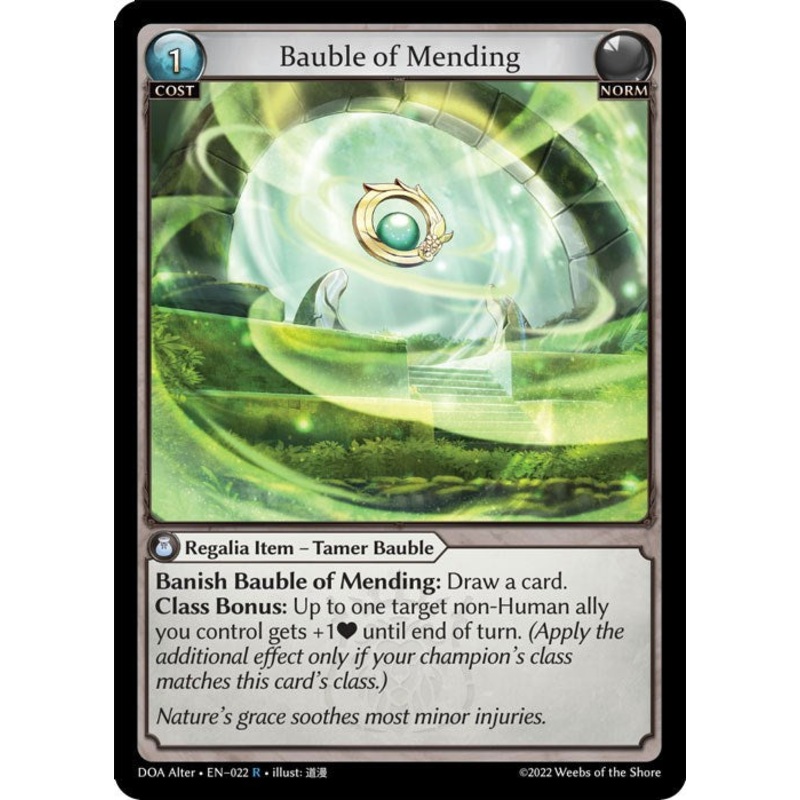 Bauble of Mending (022) [Dawn of Ashes: Alter Edition]
