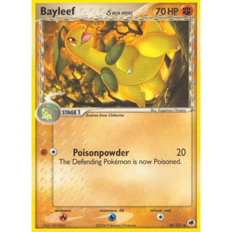 Bayleef (26/101) (Delta Species) [EX: Dragon Frontiers]