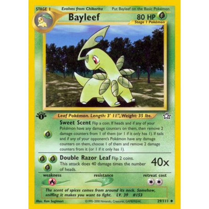 Bayleef (29/111) [Neo Genesis Unlimited]