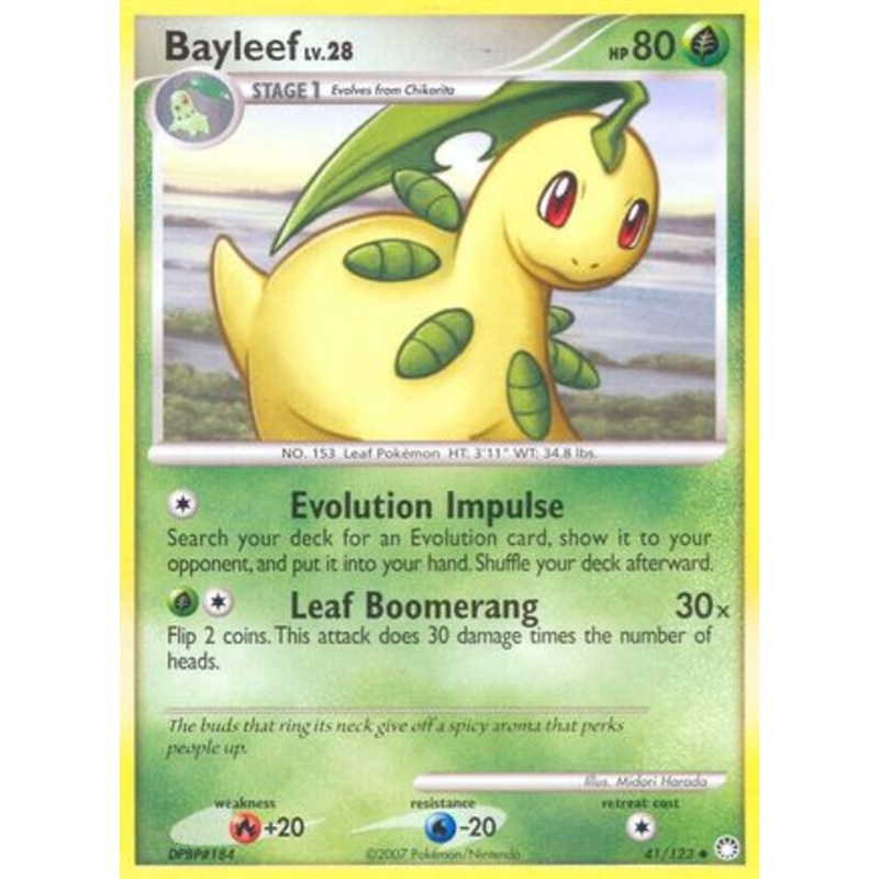 Bayleef (41/123) [Diamond & Pearl: Mysterious Treasures]
