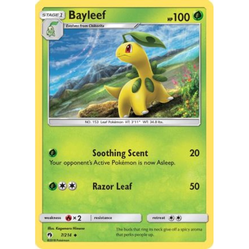 Bayleef (7/214) [Sun & Moon: Lost Thunder]