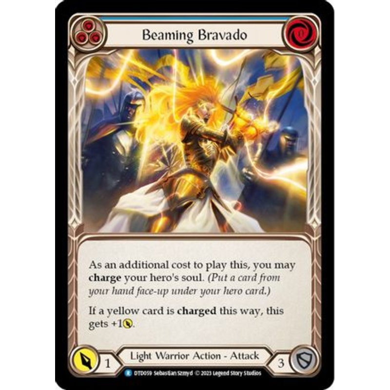 Beaming Bravado (Blue) (DTD059) – Dusk till Dawn