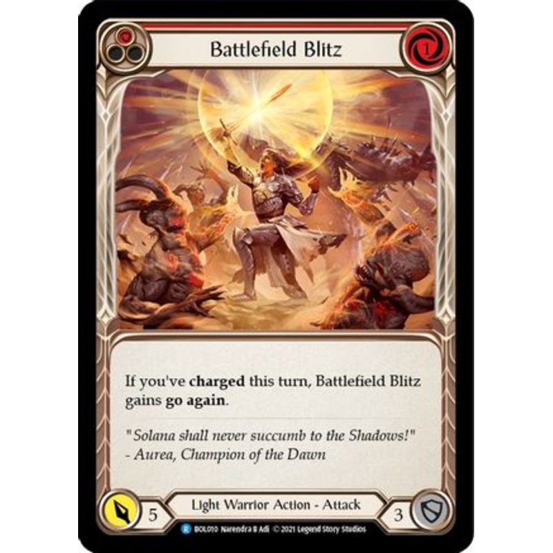 Battlefield Blitz (BOL010)  – Blitz Deck: Monarch – Boltyn