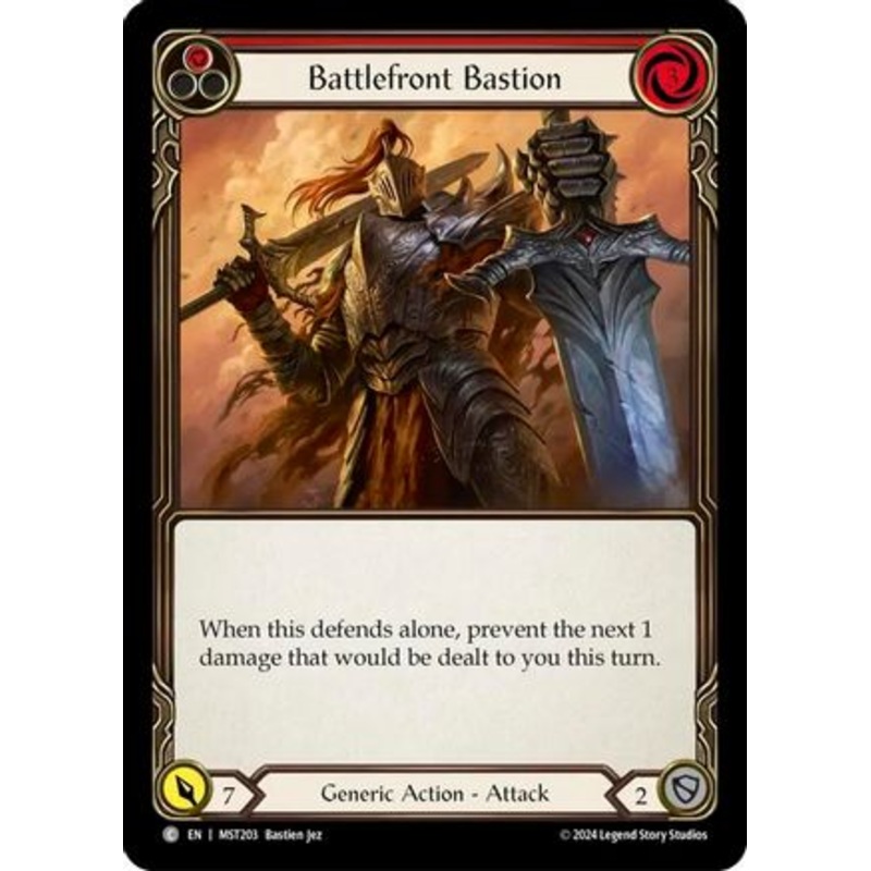 Battlefront Bastion (Red) (MST203) – Part the Mistveil