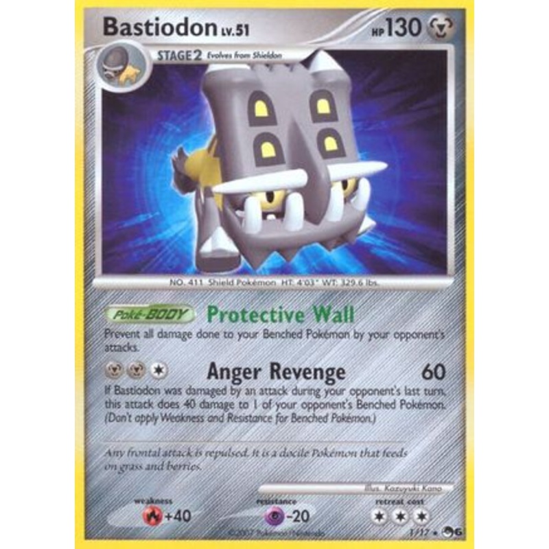 Bastiodon (1/17) [POP Series 6]