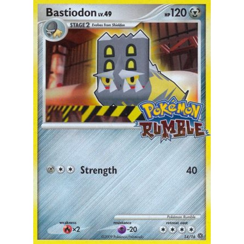 Bastiodon (14/16) [Pokmon Rumble]