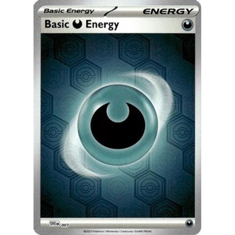 Basic Darkness Energy (007) [Scarlet & Violet: Shrouded Fable]