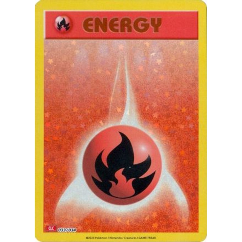 Basic Fire Energy [Trading Card Game Classic]