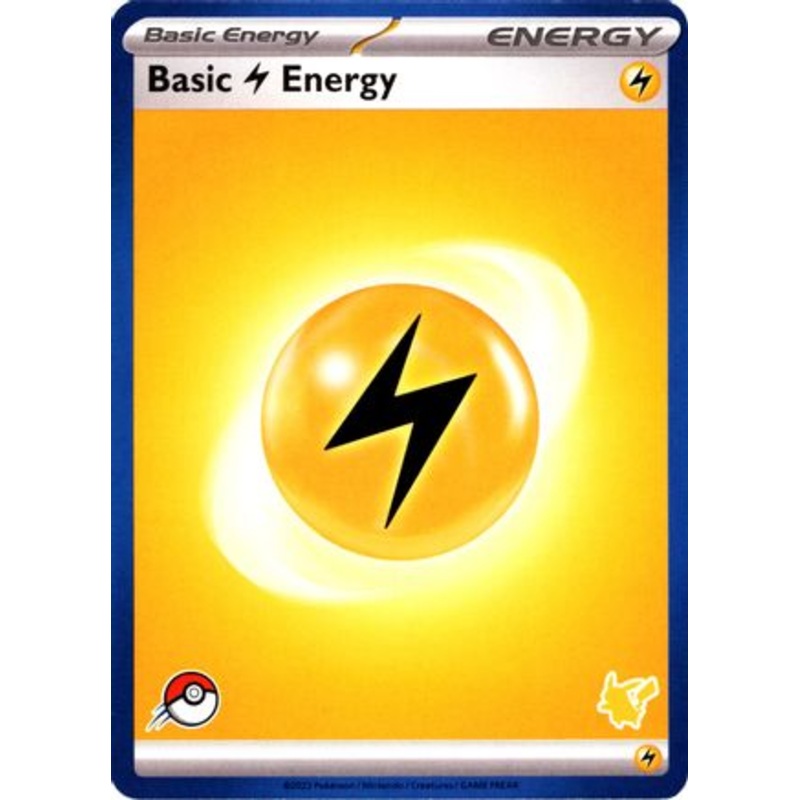 Basic L Energy (Blue Border) [My First Battle]