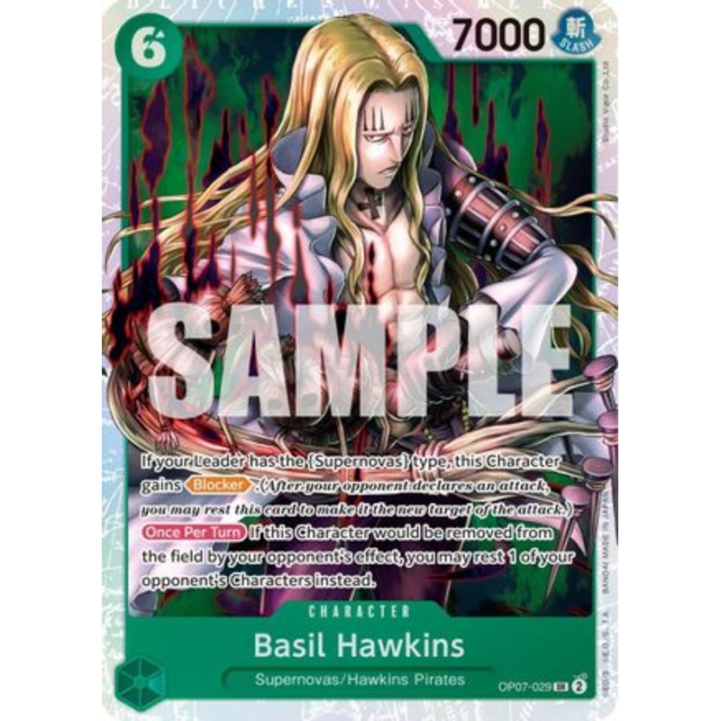 Basil Hawkins (OP07-029) Foil