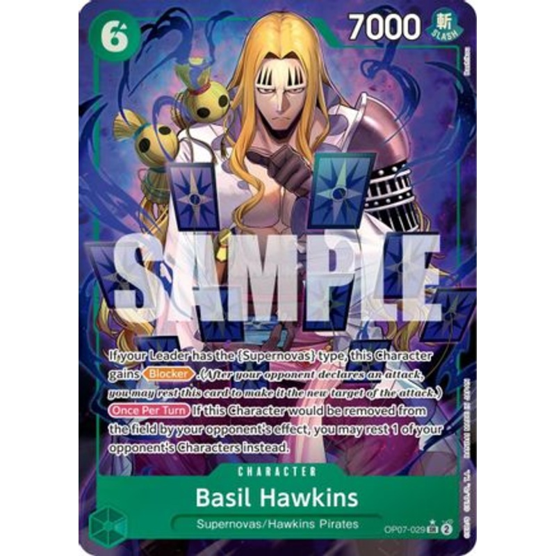 Basil Hawkins (Parallel) (OP07-029) Foil