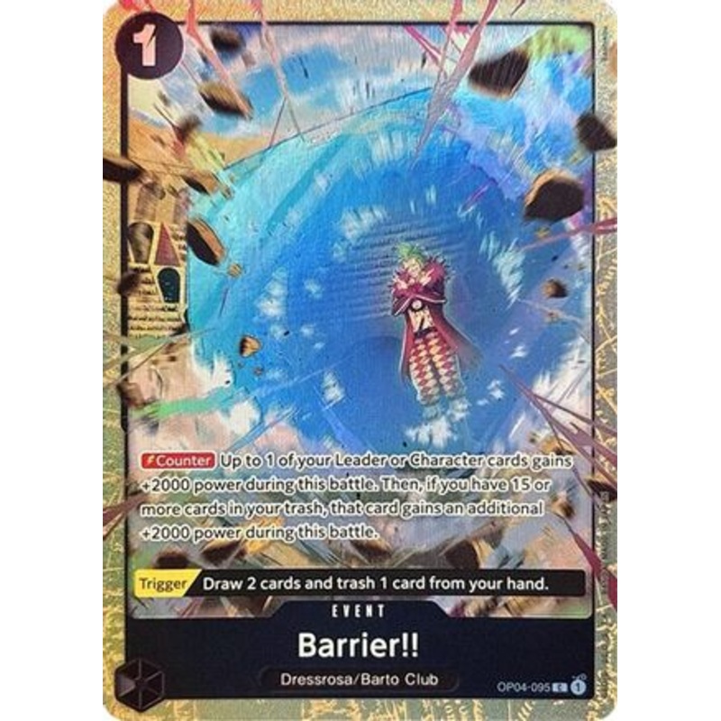 Barrier!! (Premium Card Collection -Best Selection Vol. 2-) (OP04-095) Foil