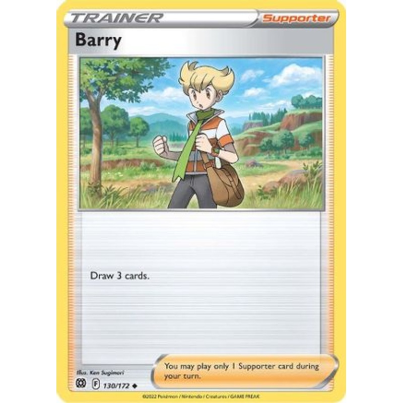 Barry (130/172) [Sword & Shield: Brilliant Stars] Reverse Holofoil
