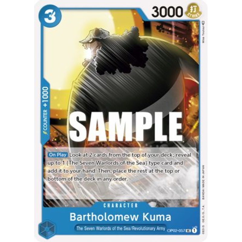 Bartholomew Kuma (OP02-057)