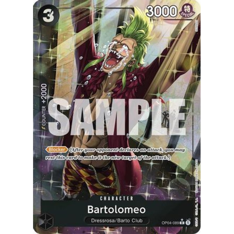 Bartolomeo (Alternate Art) (OP04-089) Foil