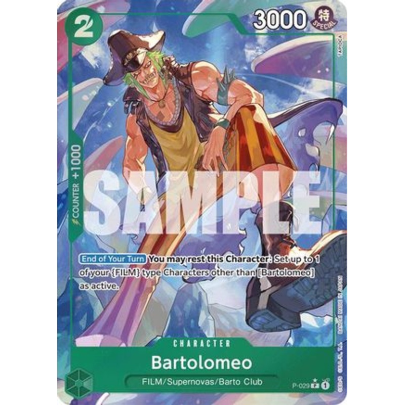 Bartolomeo (Full Art) (P-029) Foil