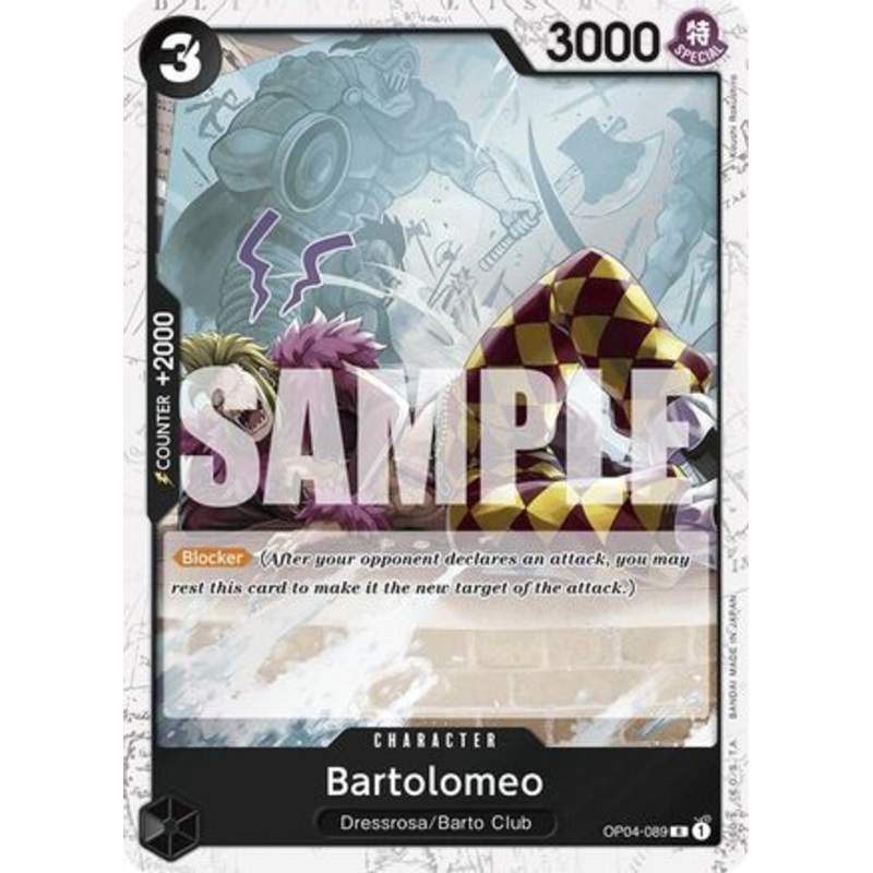 Bartolomeo (Jolly Roger Foil) (OP04-089) Foil