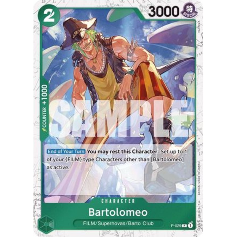 Bartolomeo (Jolly Roger Foil) (P-029) Foil