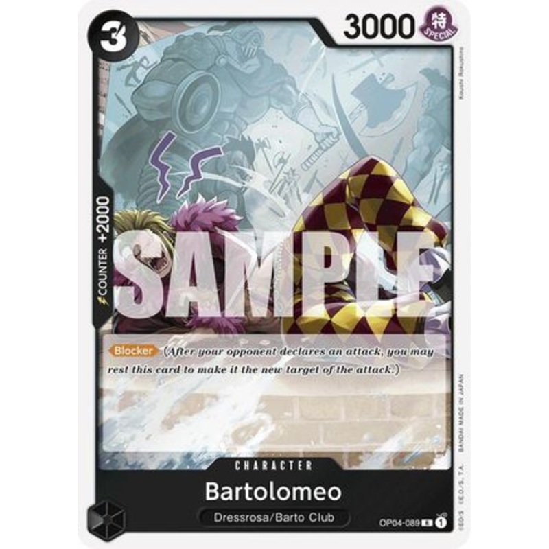 Bartolomeo (Reprint) (OP04-089) Foil