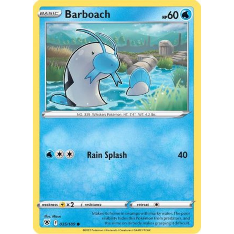 Barboach (035/189) [Sword & Shield: Astral Radiance]