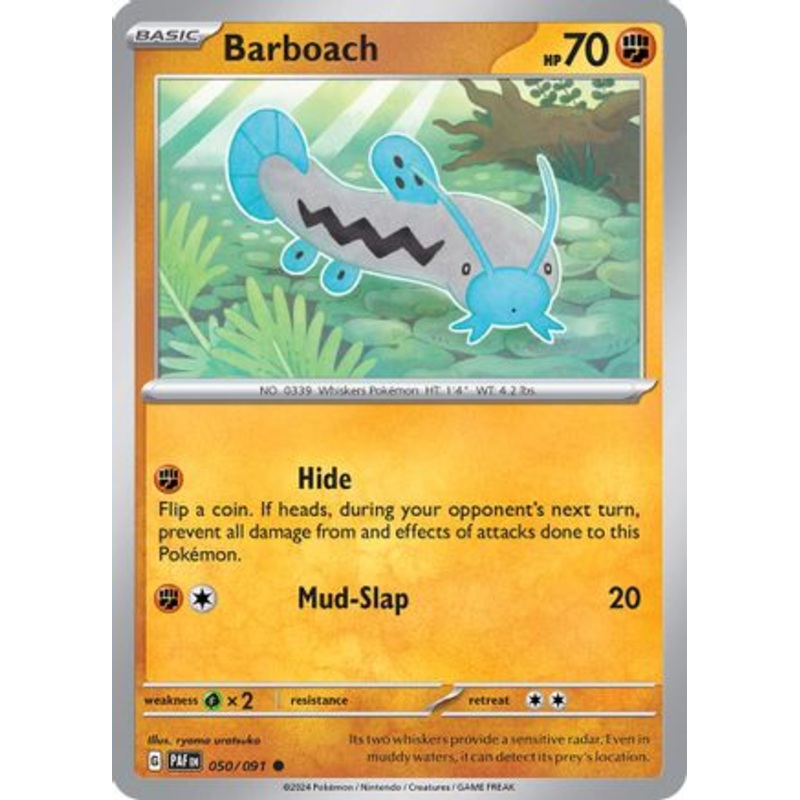 Barboach (050/091) [Scarlet & Violet: Paldean Fates]
