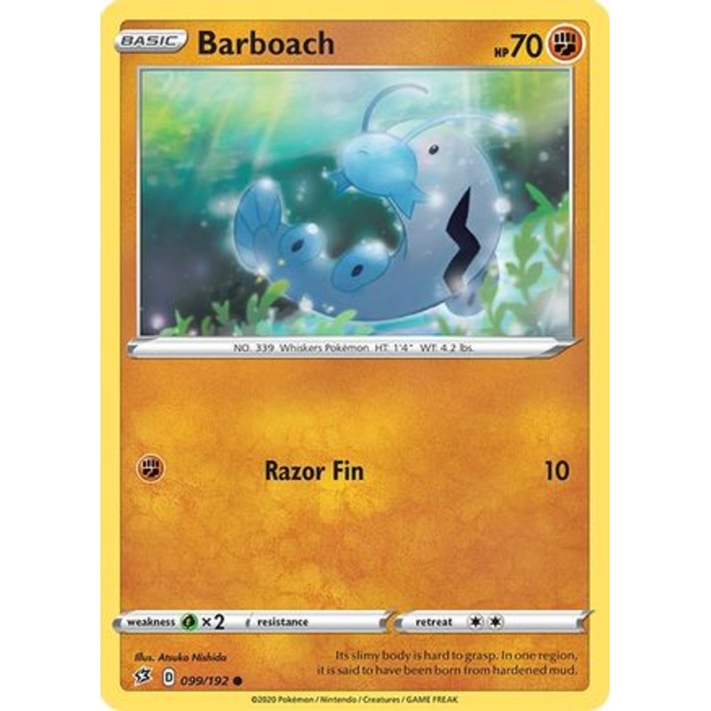 Barboach (099/192) [Sword & Shield: Rebel Clash] Reverse Holofoil