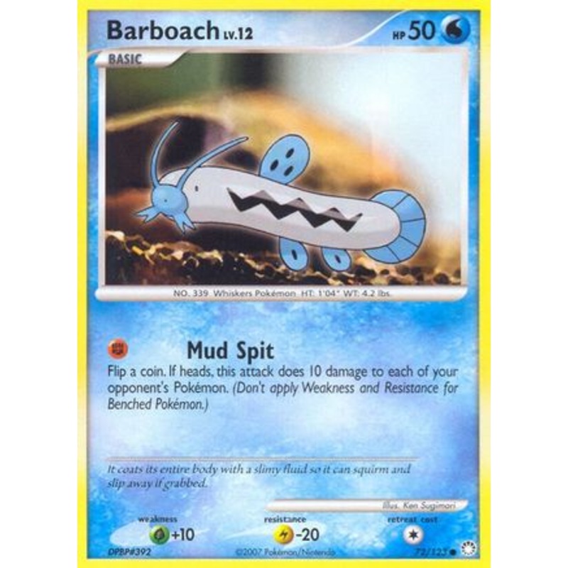 Barboach (72/123) [Diamond & Pearl: Mysterious Treasures]